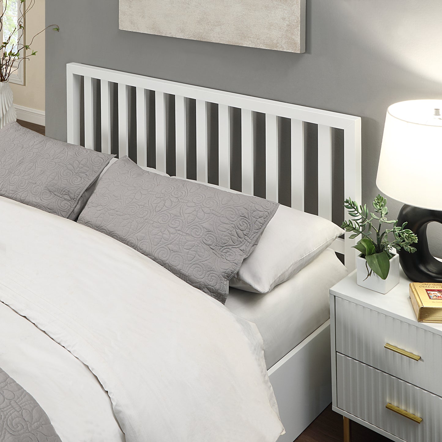 2026 Aberdeen Ottoman Bed Wood in White