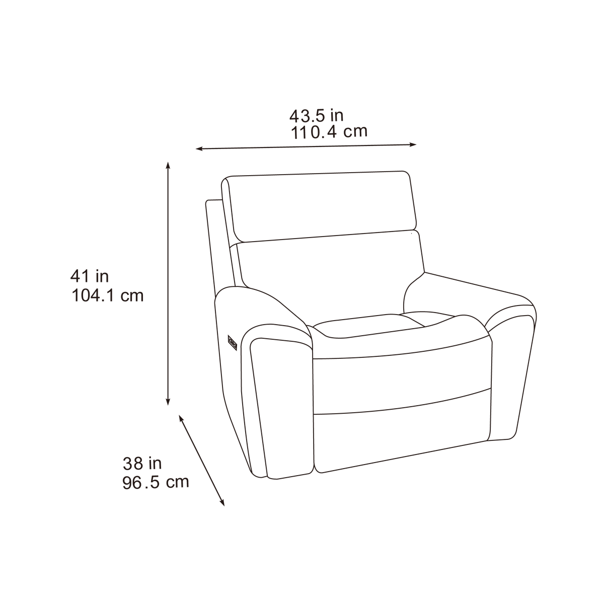 Arianna 3 Seater, 2 Seater & Chair Sofa In Midnight Black