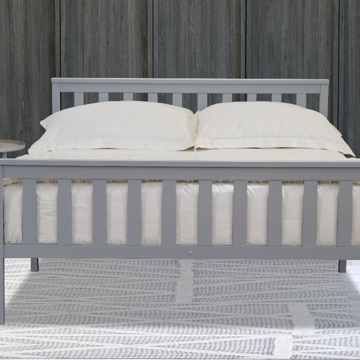 2026 Manchester Wooden Bed Frame in Grey
