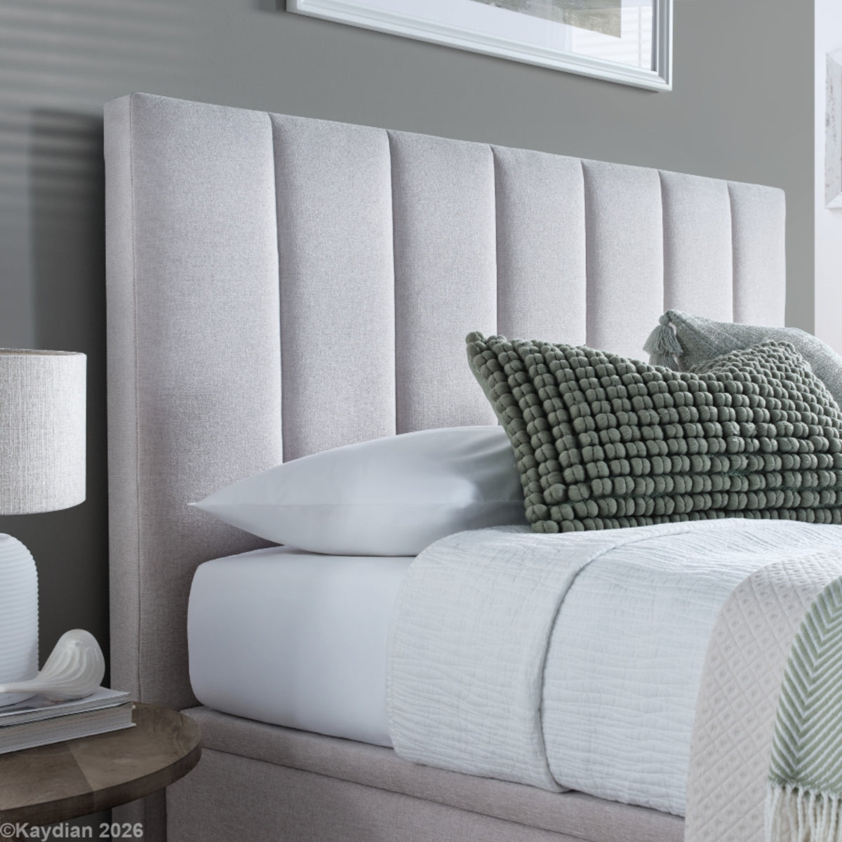 2026 Malcolm Ottoman Storage Bed in Masket Clay