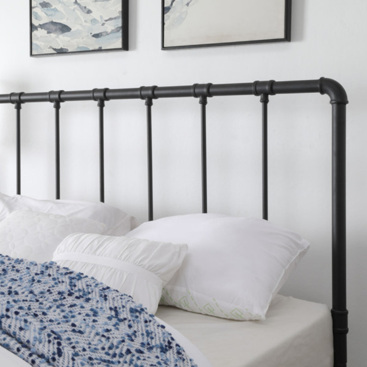 2026 Kingston Metal Bed Frame in Sand Blast Black