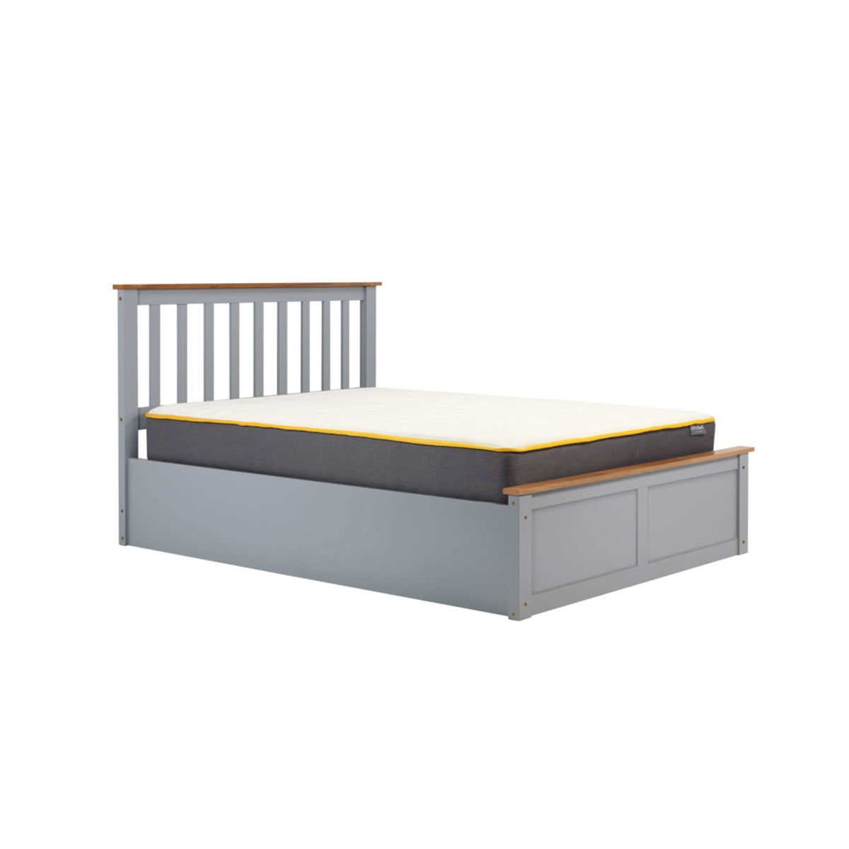 2026 Phoenix Ottoman Bed - Stone Grey