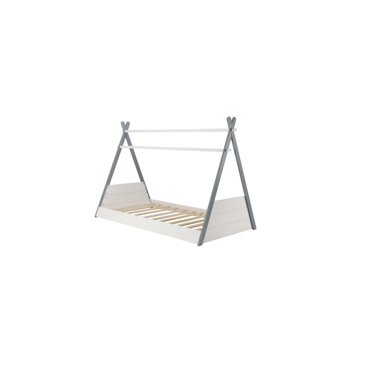 2026 Teepee Bed White & Grey