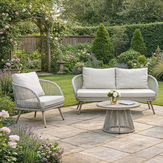 2026 Cove Outdoor Lounge Set - Natural - 4 Seater