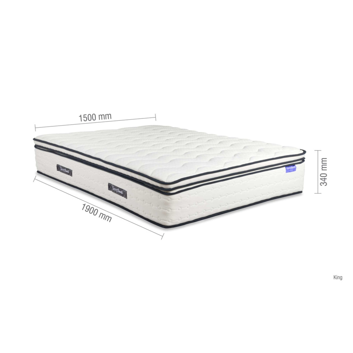 2026 Sleepsoul Space 2000 Pocket Sprung Boxtop