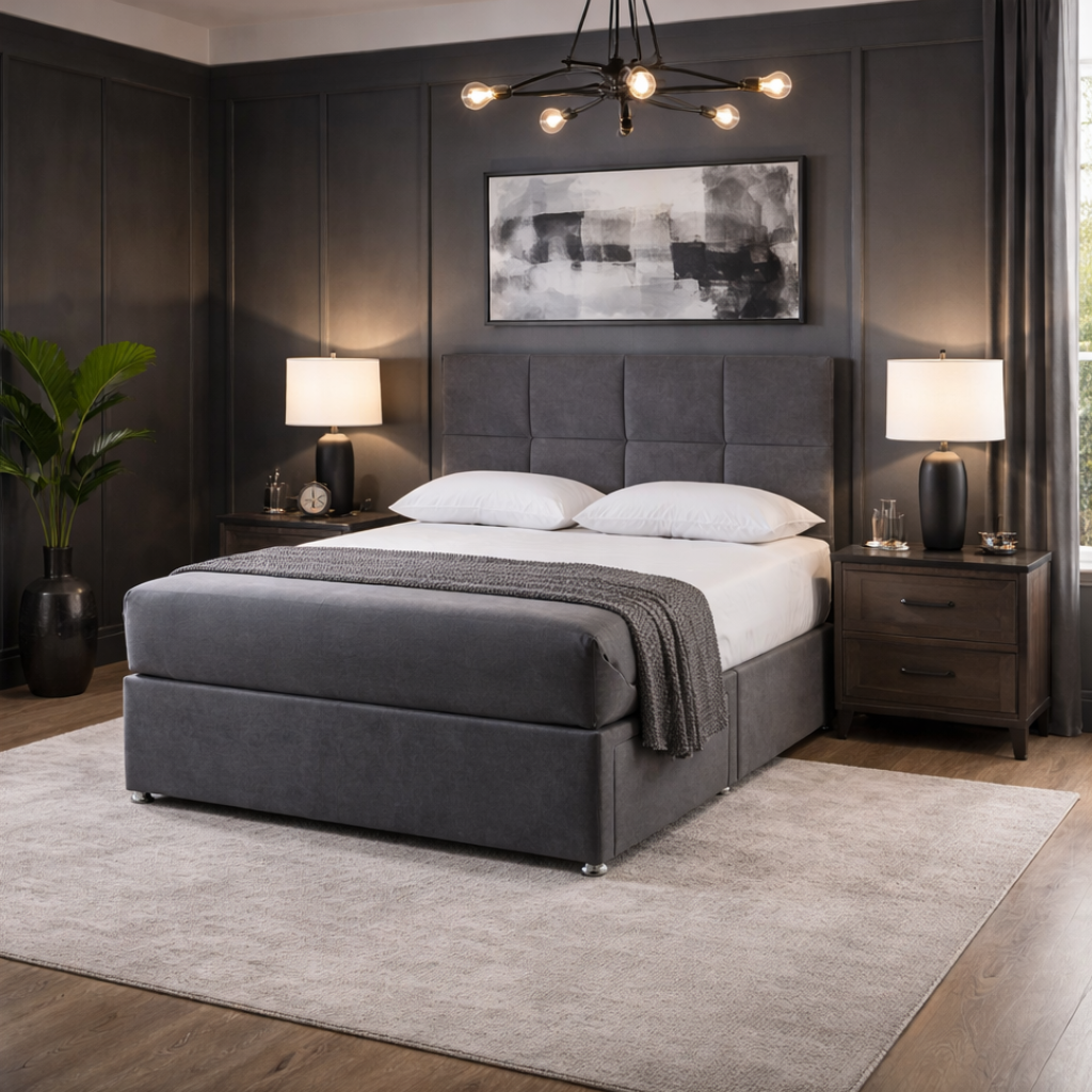 2026 Cube storage bed with optional drawers - Nimbus Beds