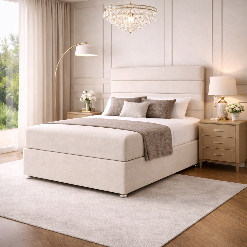 2026 Dartford storage divan with optional drawers - Nimbus Beds