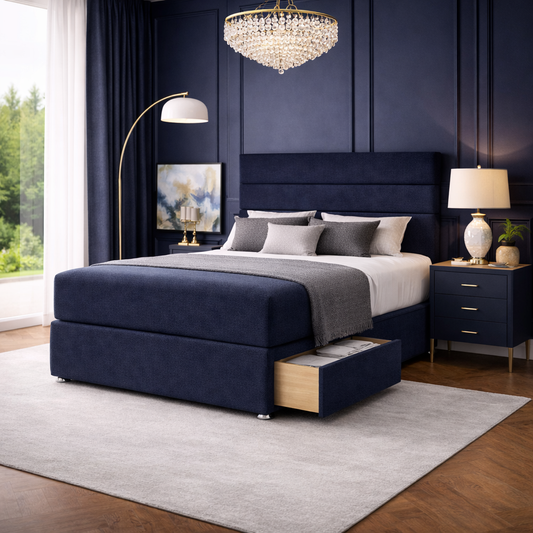 2026 Dartford storage divan with optional drawers - Nimbus Beds