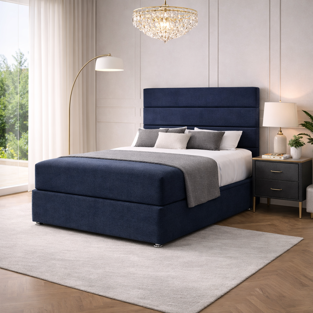 2026 Dartford storage divan with optional drawers - Nimbus Beds