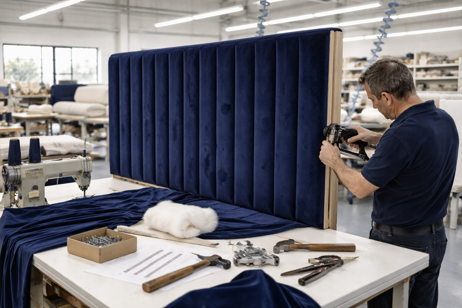 2026 Keavy panelled storage divan bed with optional drawers - Nimbus Beds