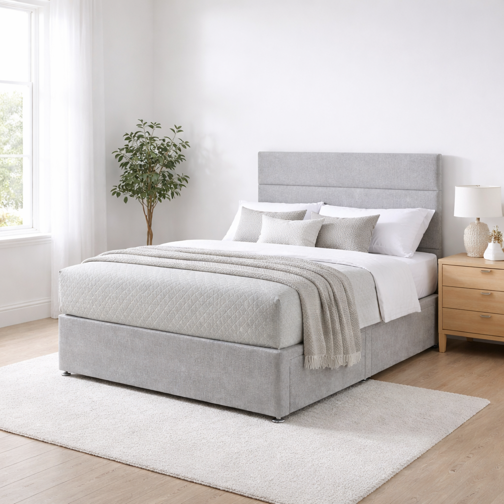 2026 Lyon storage divan bed with optional drawers - Nimbus Beds