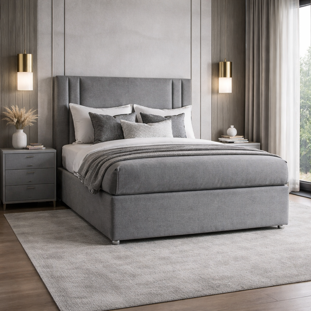 2026 Perth storage divan bed with optional storage drawers - Nimbus Beds