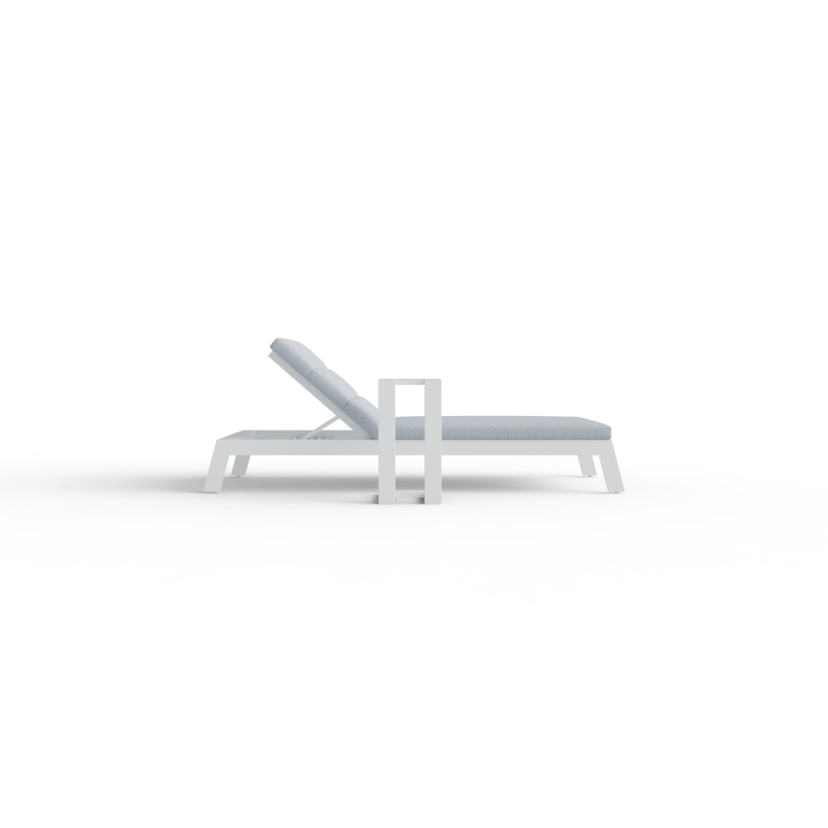 2026 ALUXO® Dasia Outdoor Sun Lounger - White