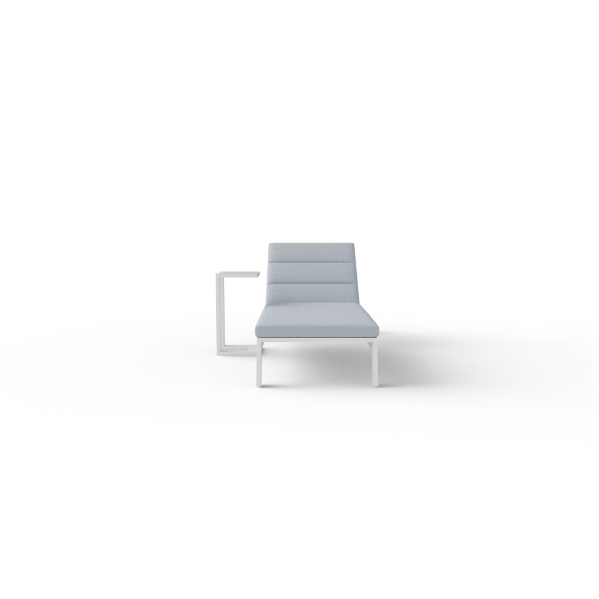2026 ALUXO® Dasia Outdoor Sun Lounger - White