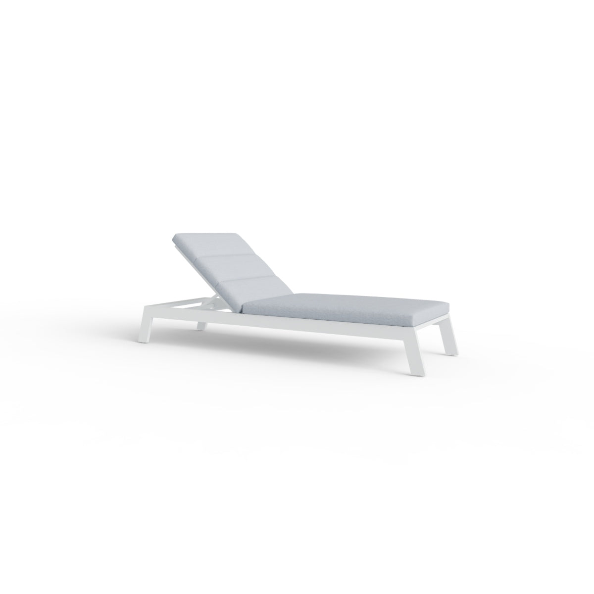 2026 ALUXO® Dasia Outdoor Sun Lounger - White