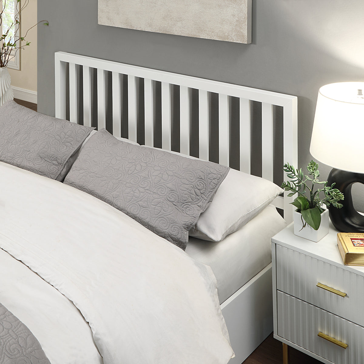 2026 Aberdeen Ottoman Bed Wood in White