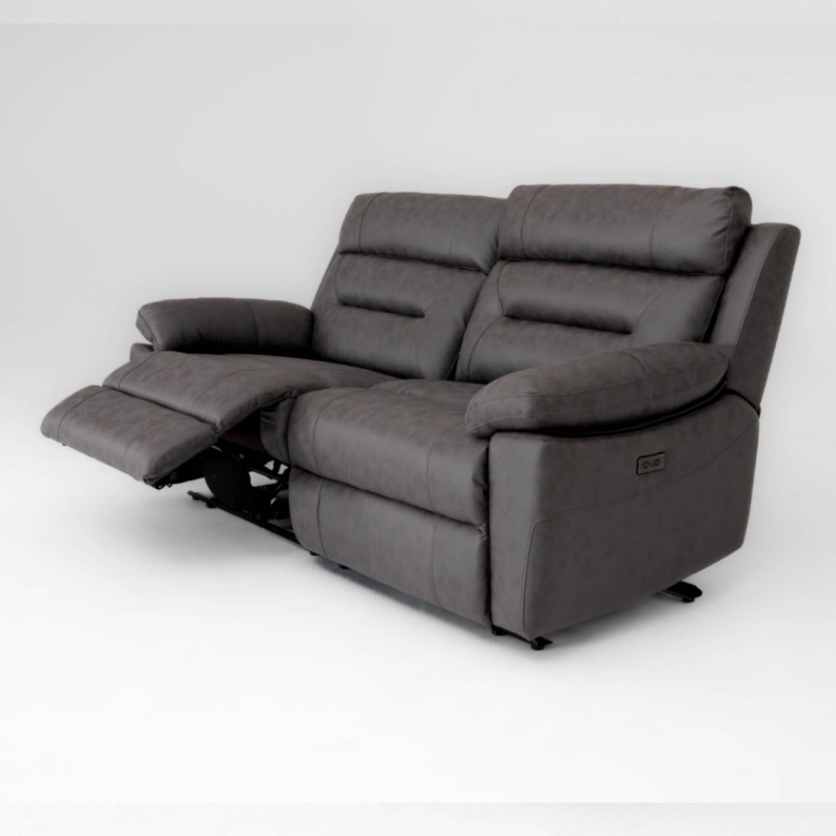 Leni Corner, 3 Seater, 2 Seater & Chair Sofa In Ink Dark Grey