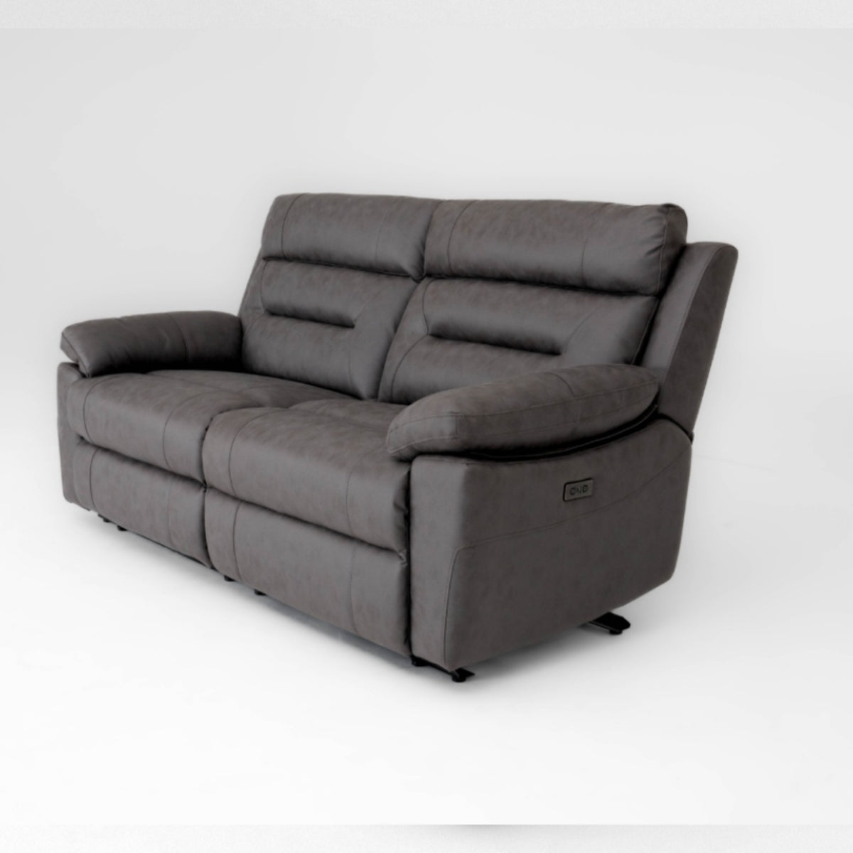 Leni Corner, 3 Seater, 2 Seater & Chair Sofa In Ink Dark Grey