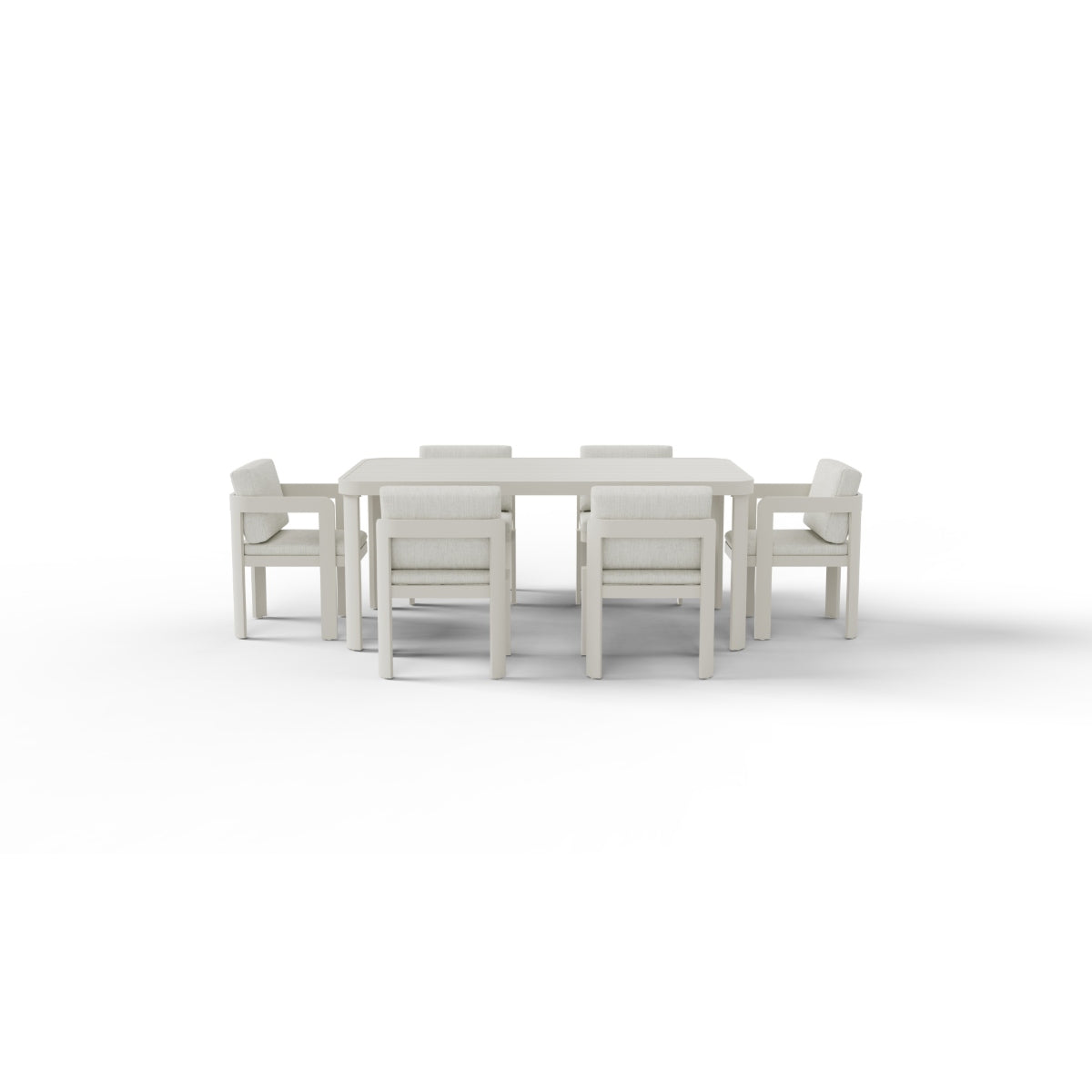 2026 ALUXO® Sofia Outdoor Range - 6 Seater Dining Set