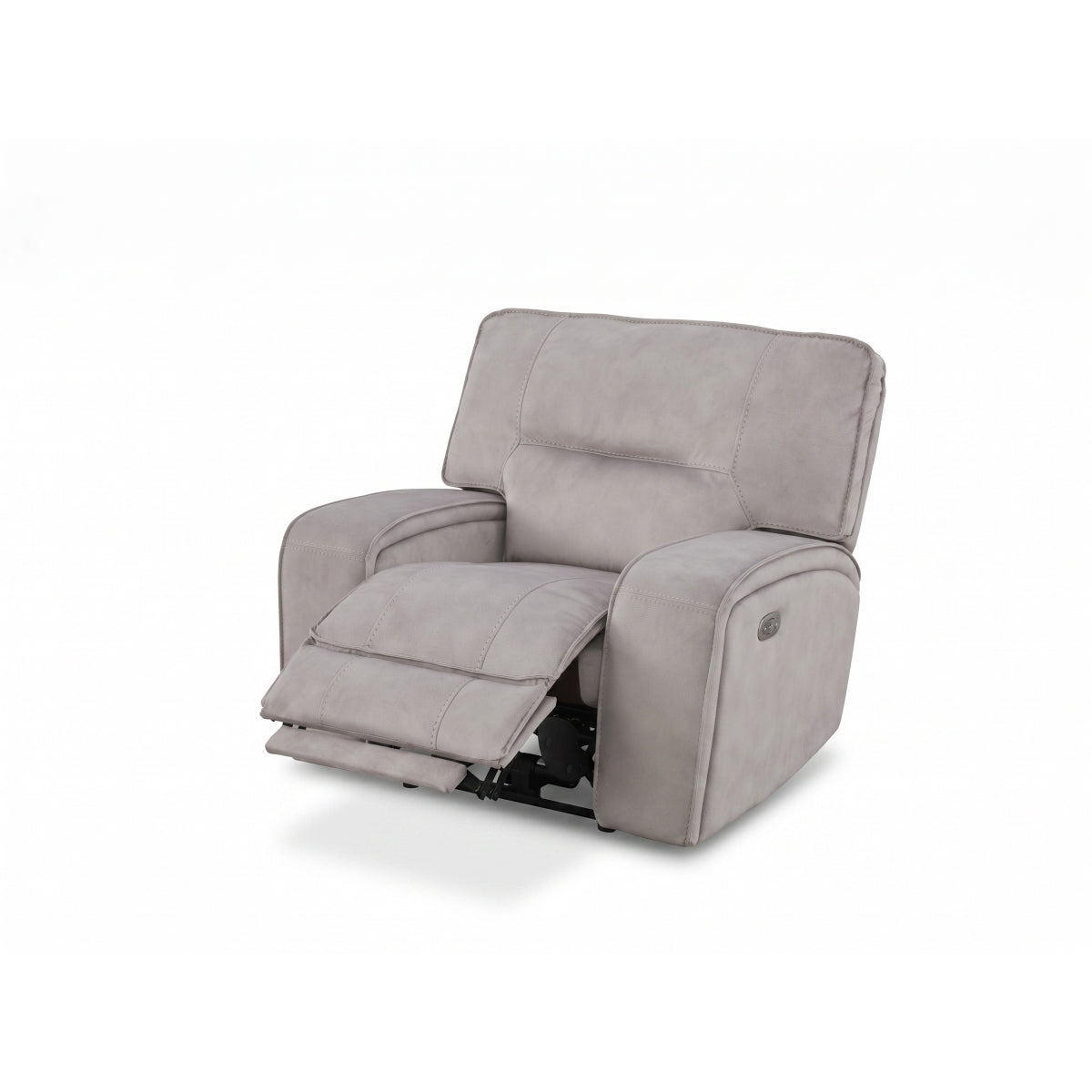 Elyana Corner with Console & Chair Sofa In Aspen Latte