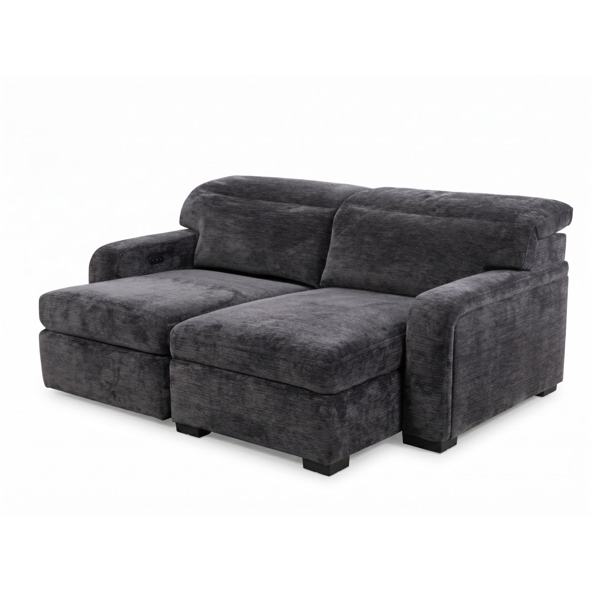 Gillian 2 Seater Sofa In Charcoal