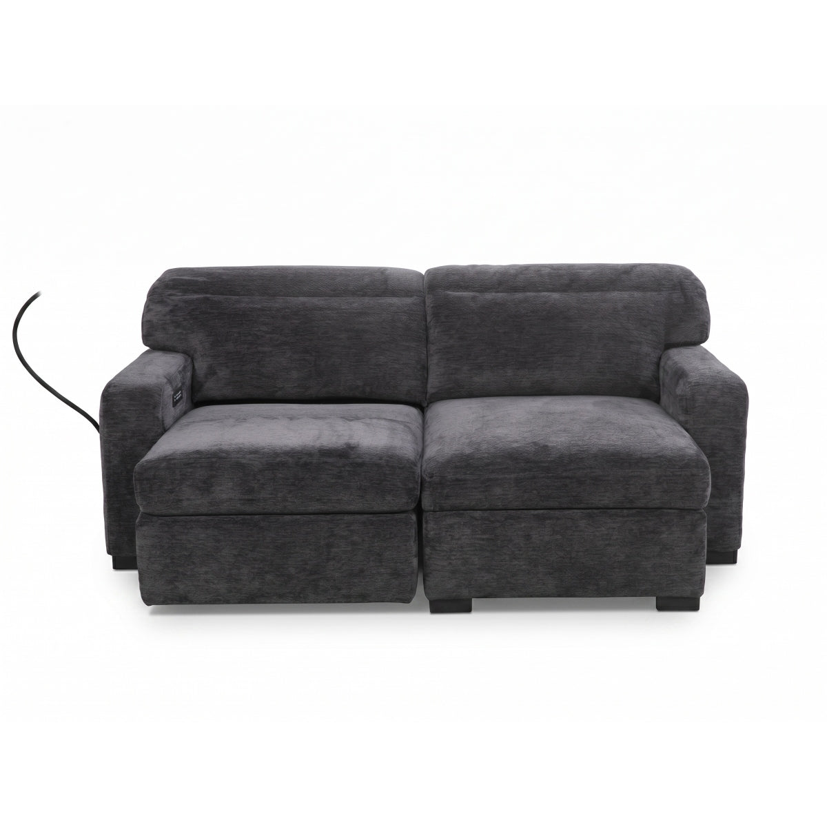 Gillian 2 Seater Sofa In Charcoal