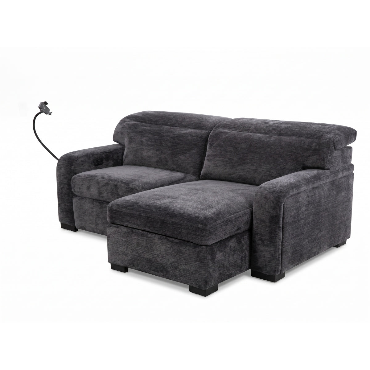 Gillian 2 Seater Sofa In Charcoal