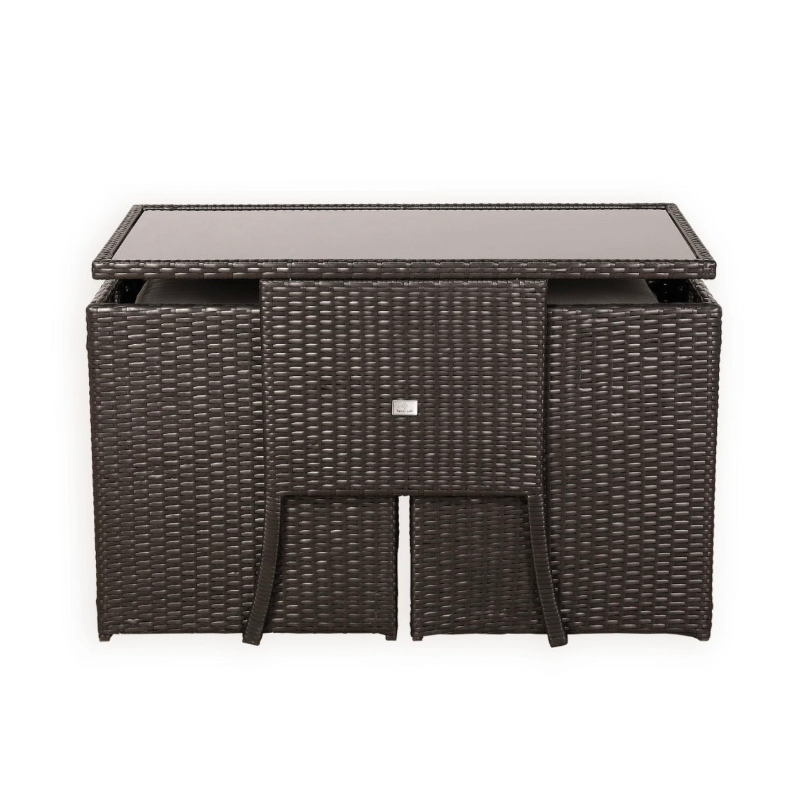 2026 Balcony & Terrace Compact Bistro Table & 2 Chair Set