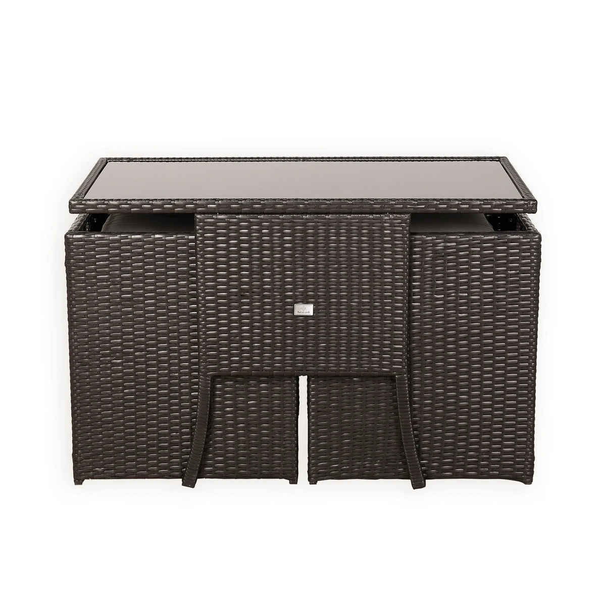 2026 Balcony & Terrace Compact Bistro Table & 2 Chair Set