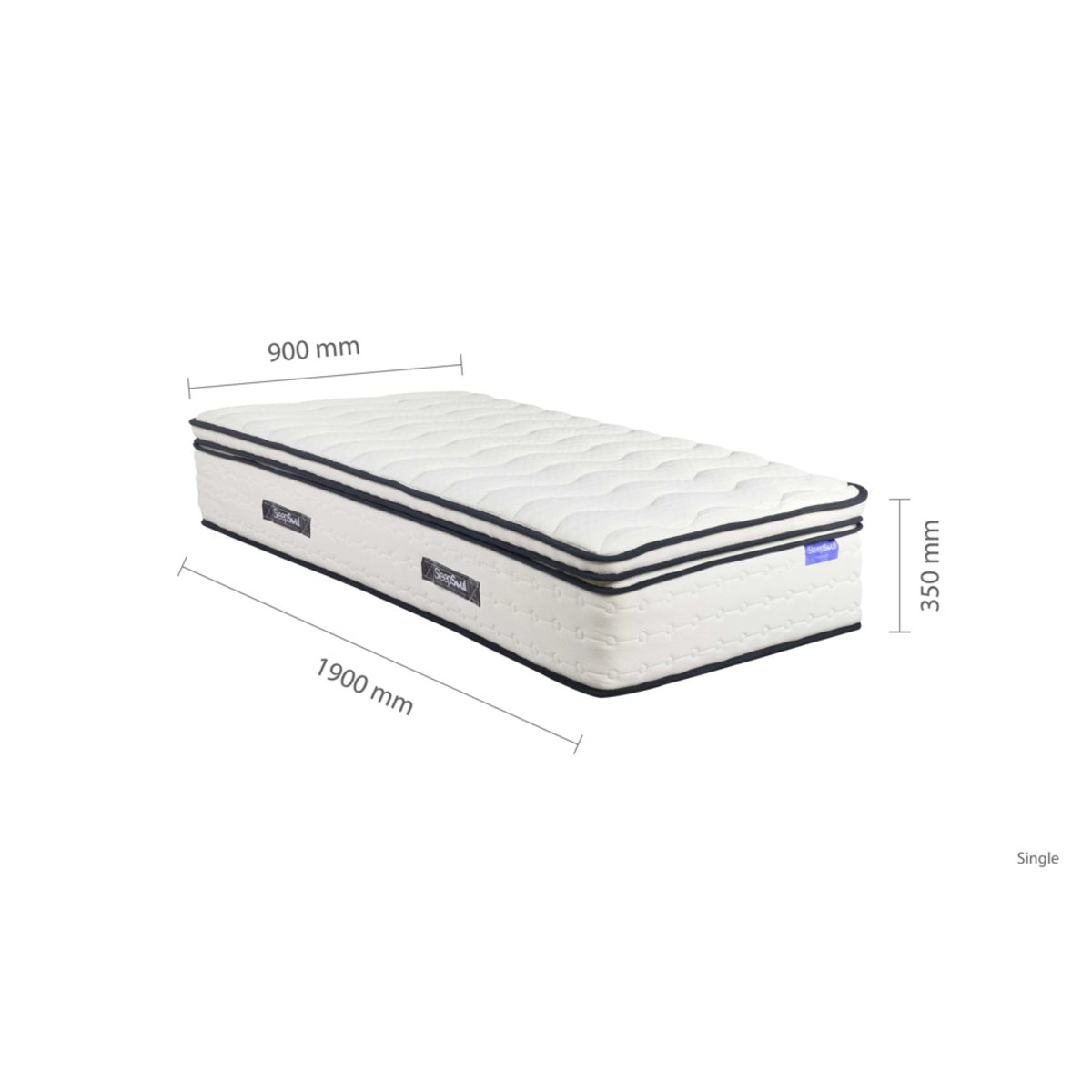 2026 Sleepsoul Space 2000 Pocket Sprung Boxtop