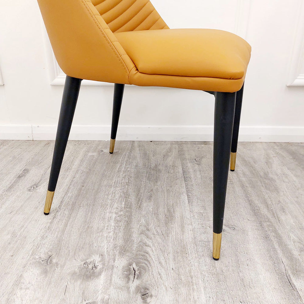 2026 Alba Dining Chair in Tan