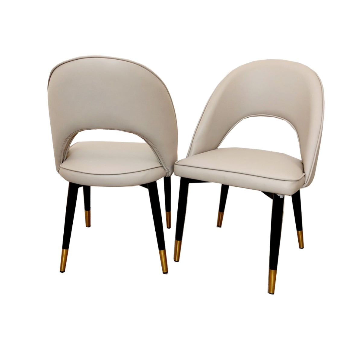 2026 Astra Dining Chair in  Beige Velvet
