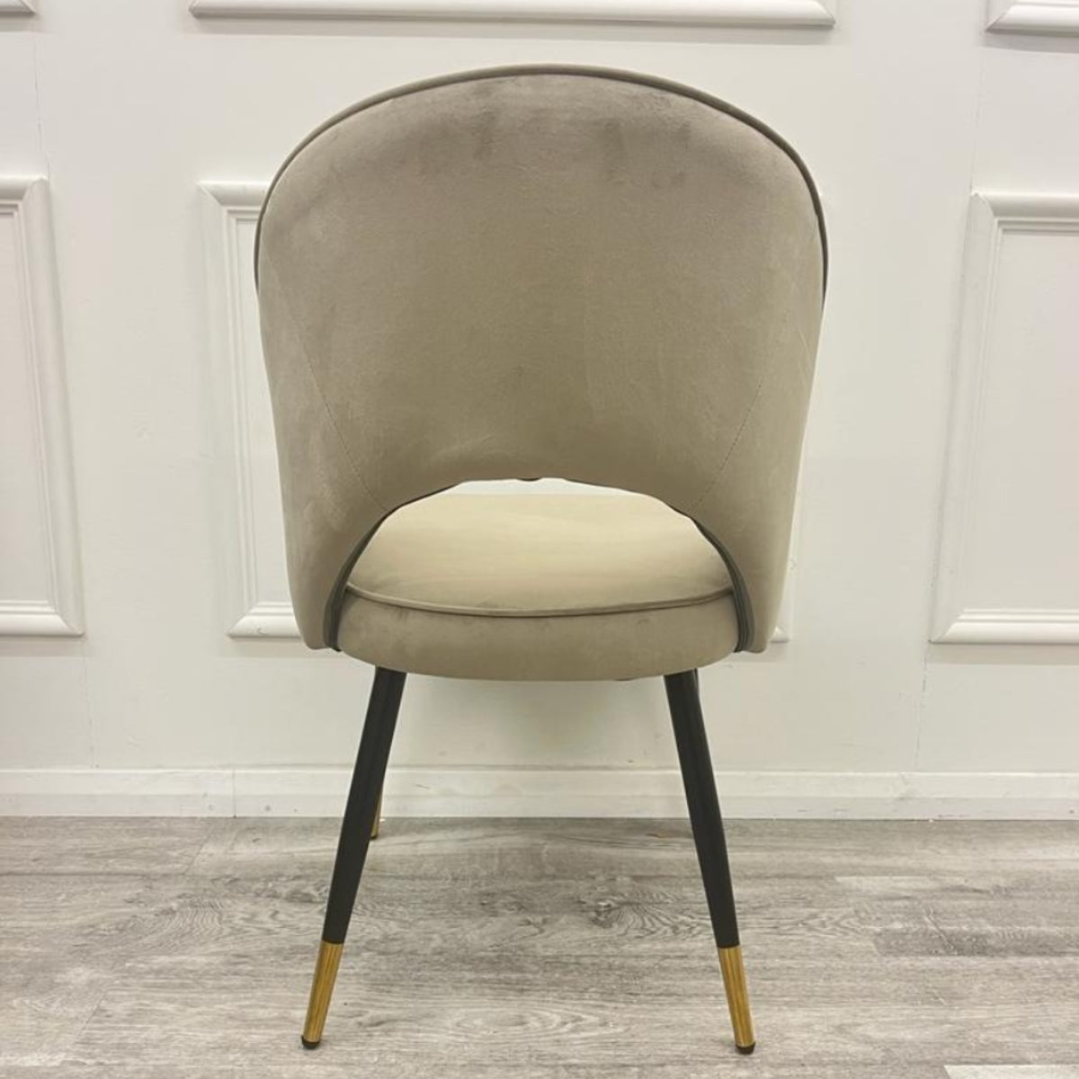 2026 Astra Dining Chair in  Champagne Velvet