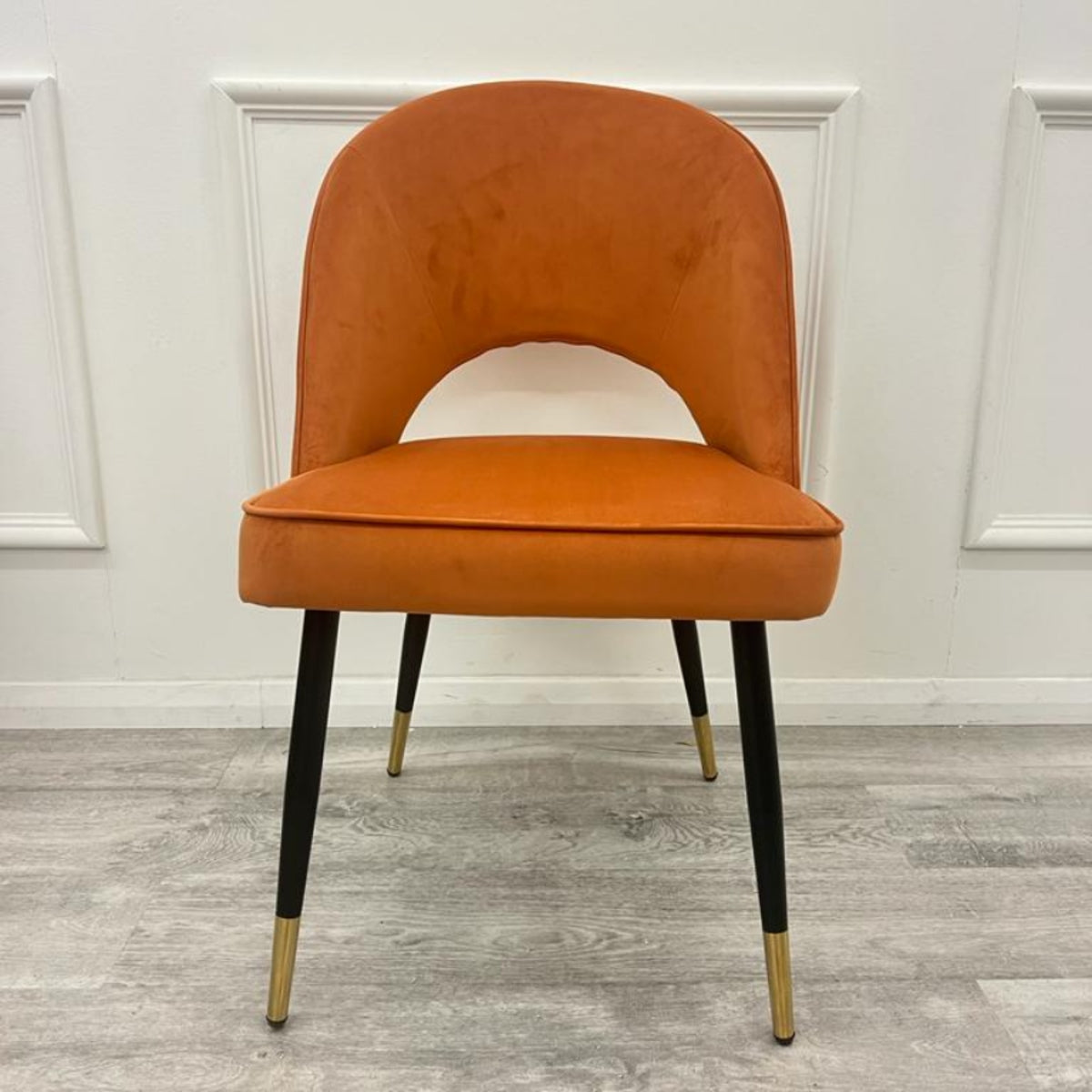 2026 Astra Dining Chair in  Rust Velvet