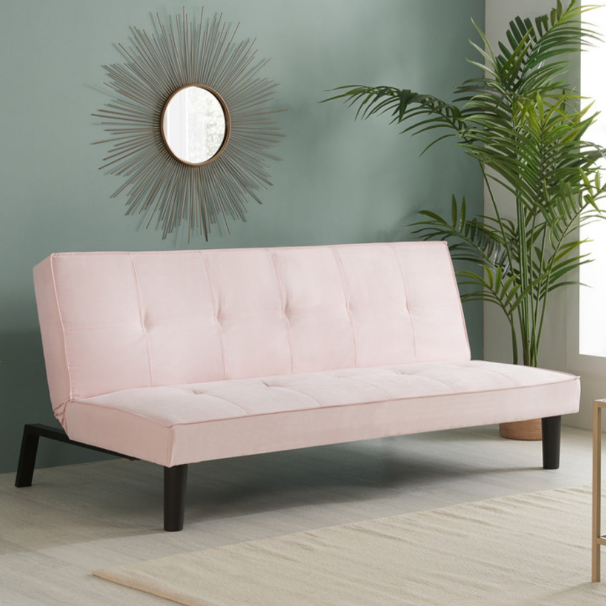 2026 Aurora Sofa Bed - Blush Pink