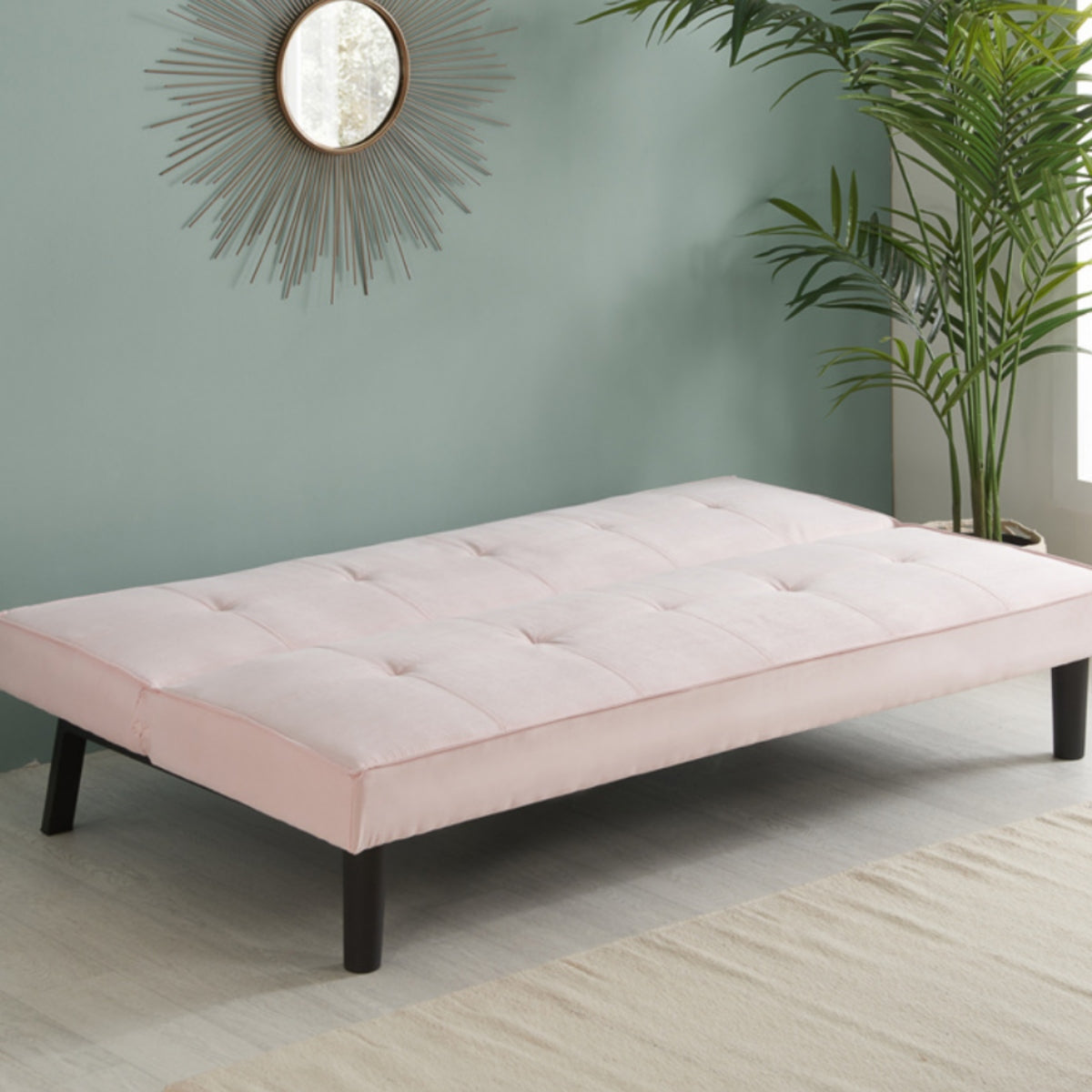2026 Aurora Sofa Bed - Blush Pink