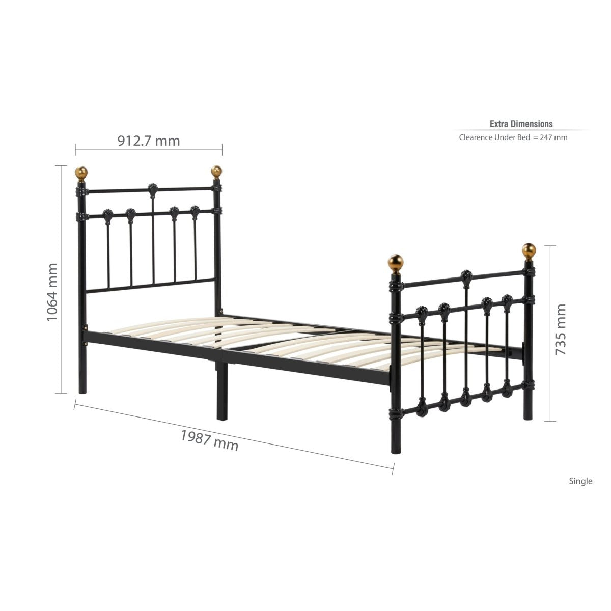 2026 Atlas Bed - Black