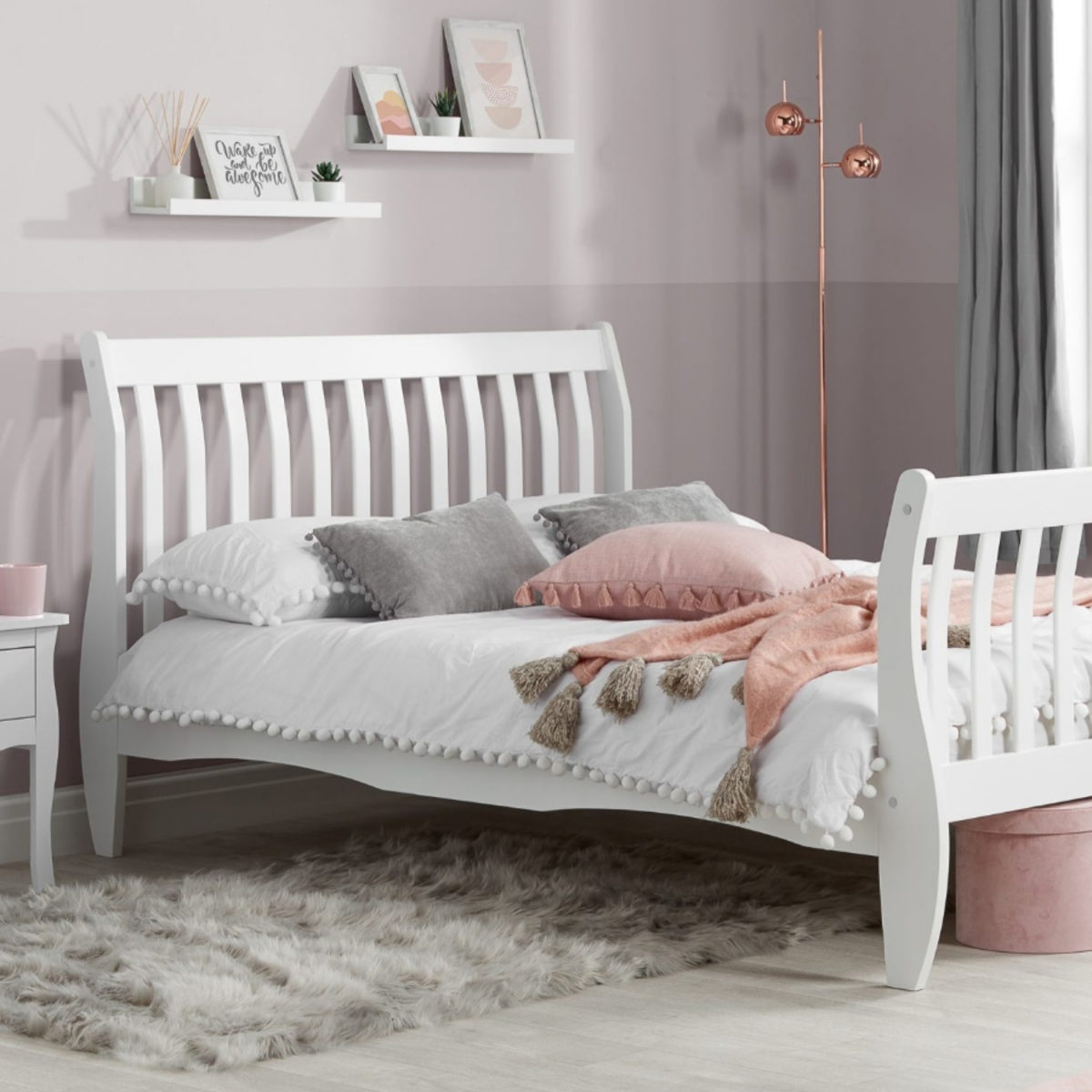 2026 Belford Bed - White