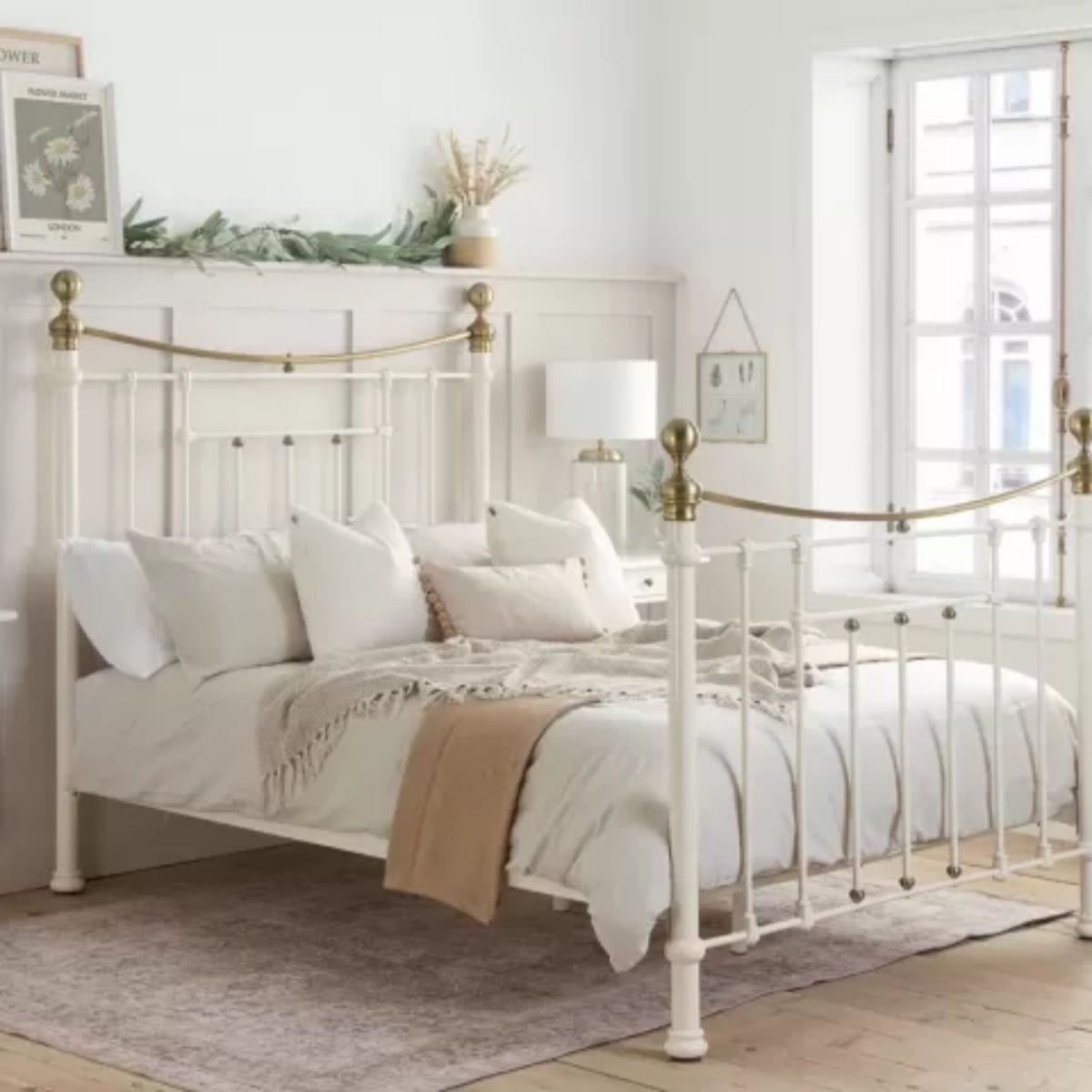 2026 Bronte Bed - Cream