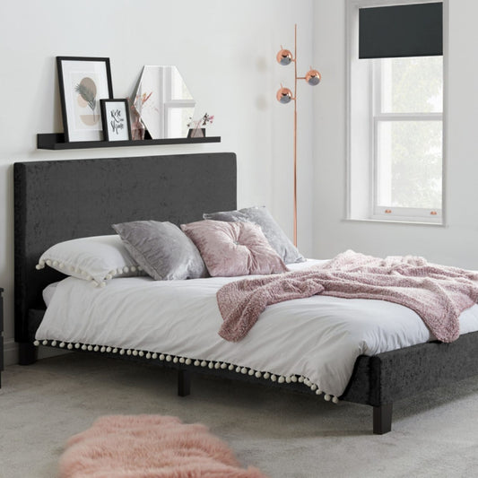 2026 Berlin Fabric Bed - Grey