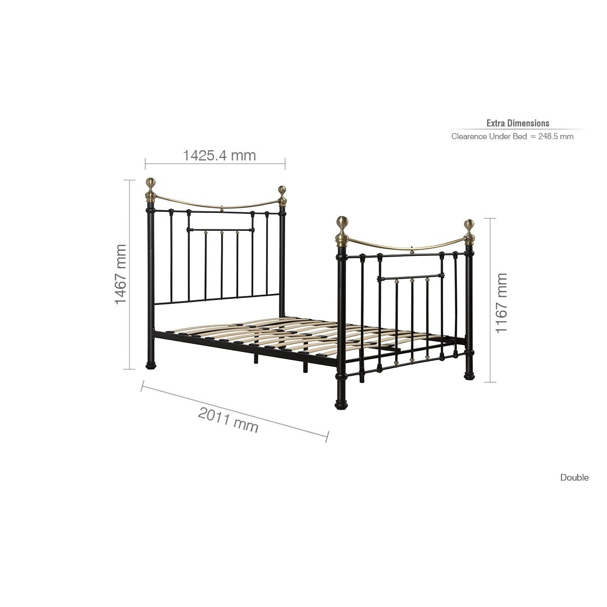 2026 Bronte Bed - Black