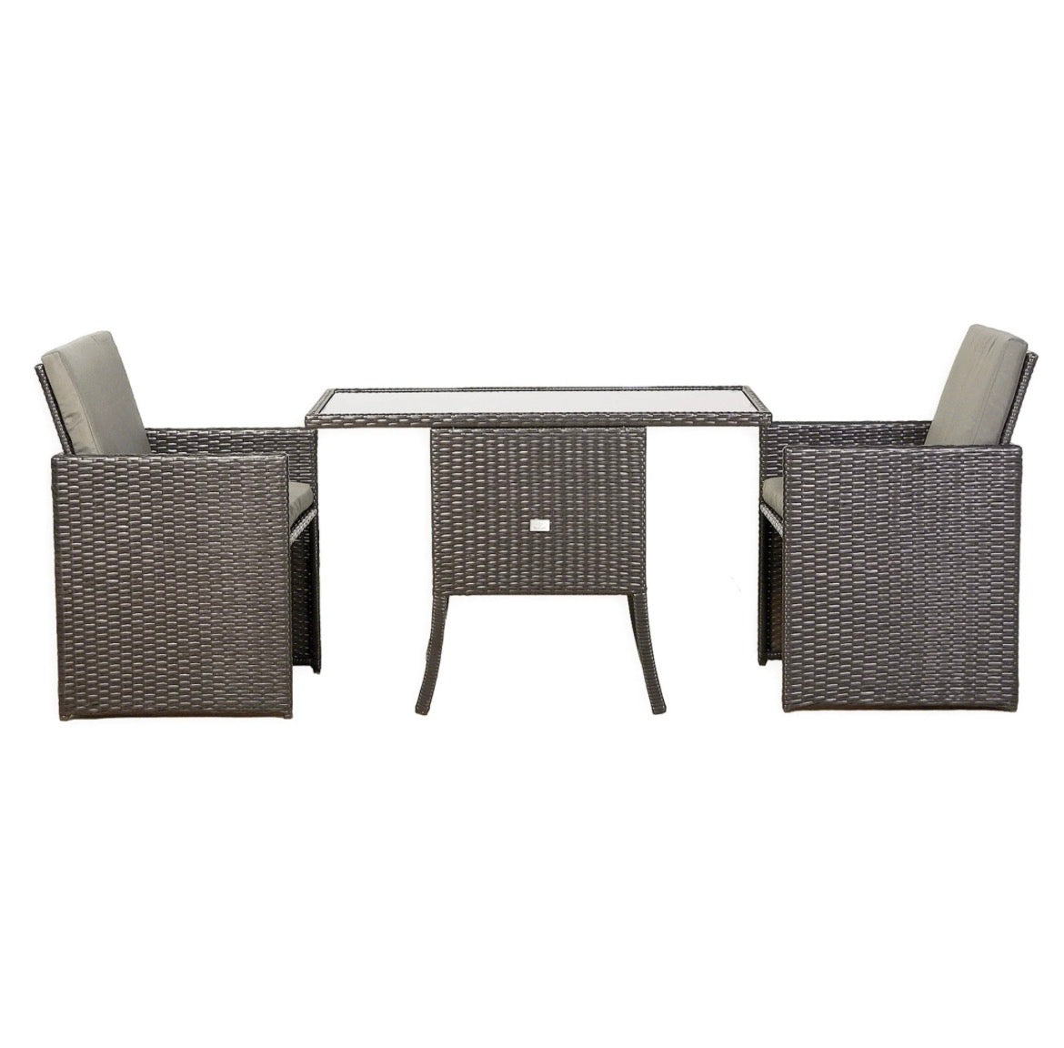 2026 Balcony & Terrace Compact Bistro Table & 2 Chair Set