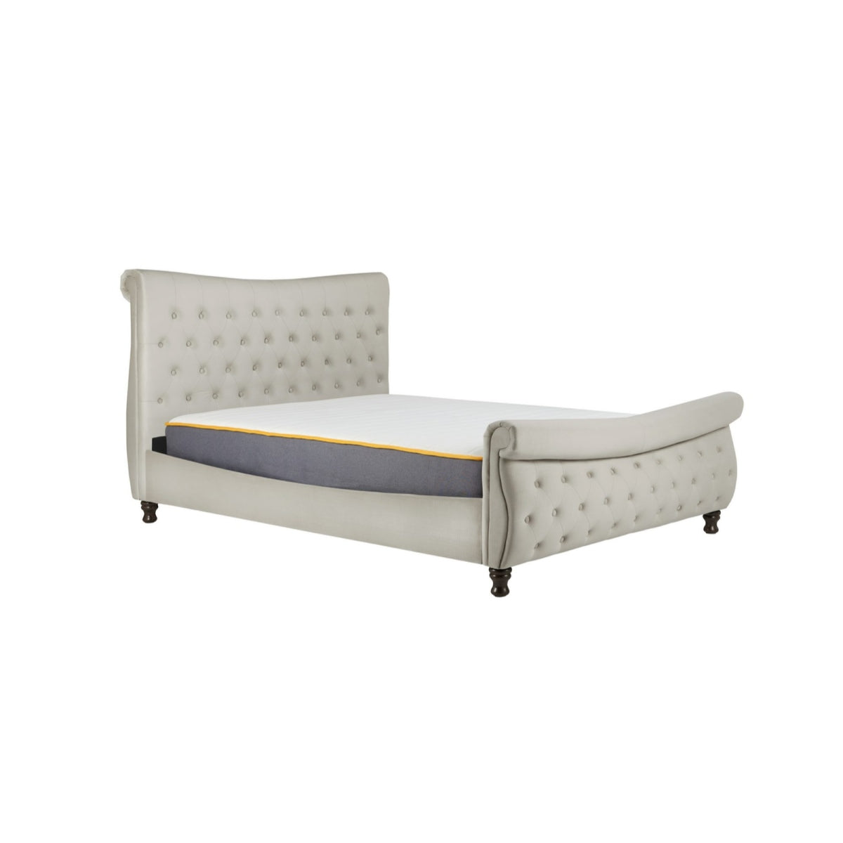 2026 Copenhagen Bed - Warm Stone