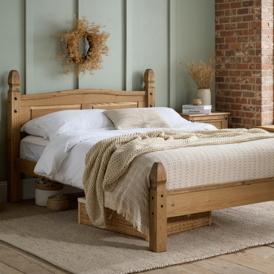 2026 Corona Low End Bed - Pine
