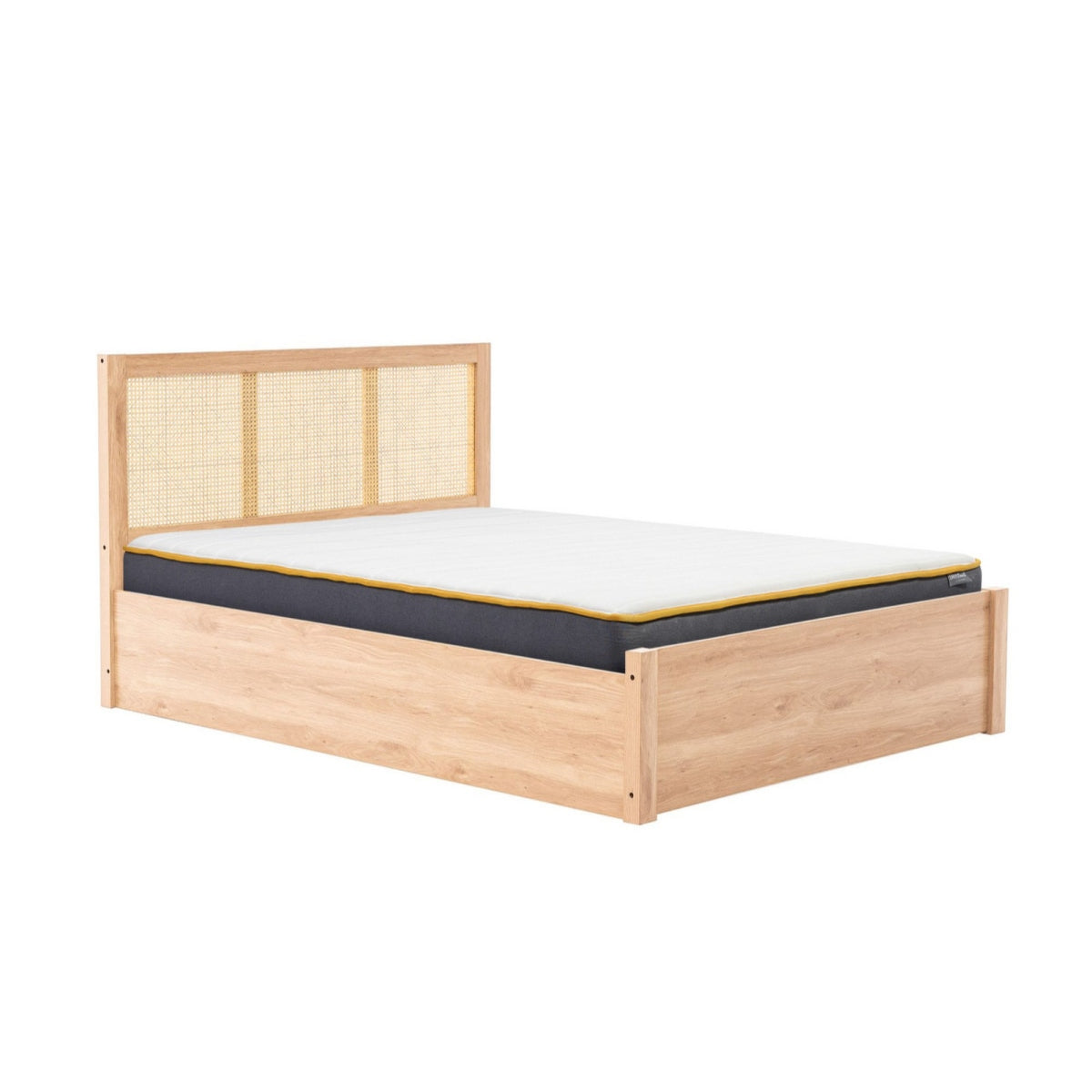2026 Croxley Rattan Ottoman - Oak