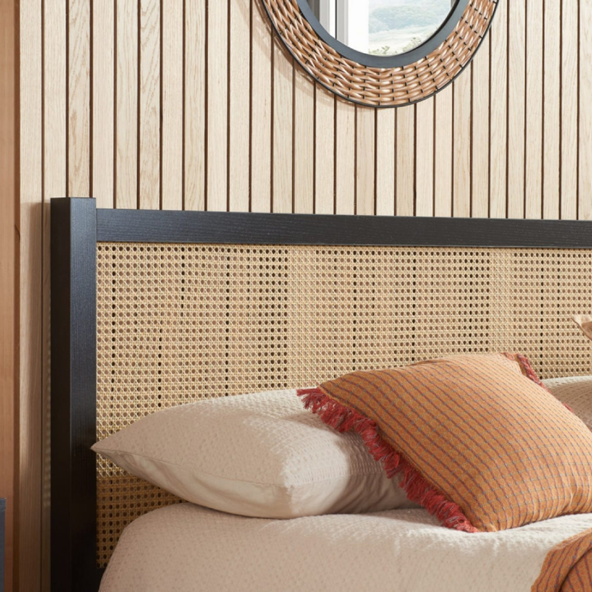 2026 Croxley Rattan Bed - Black