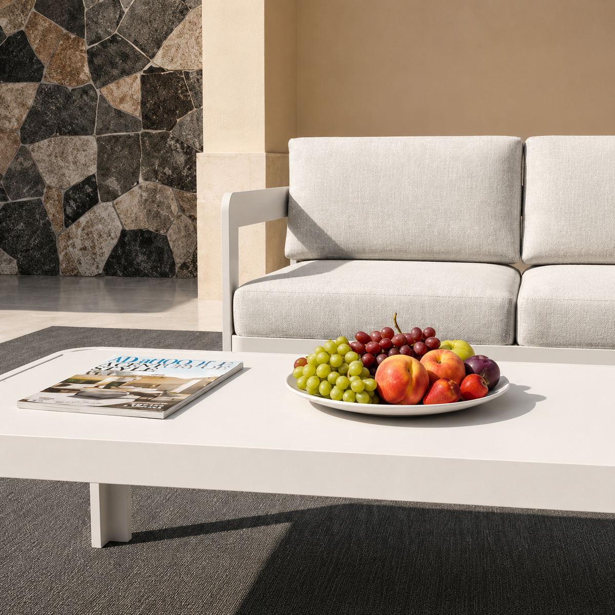 2026 ALUXO® Sofia Outdoor Range - 4 Seater Lounge Set