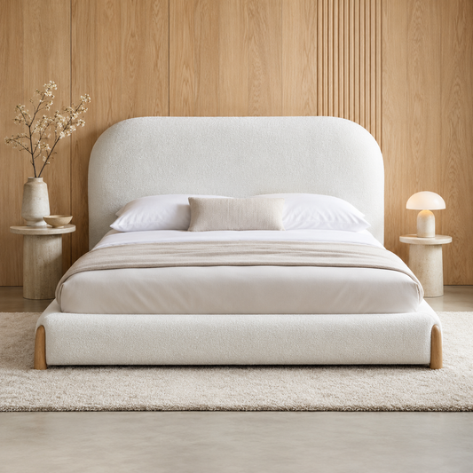 2026 Amalfi Bed - White