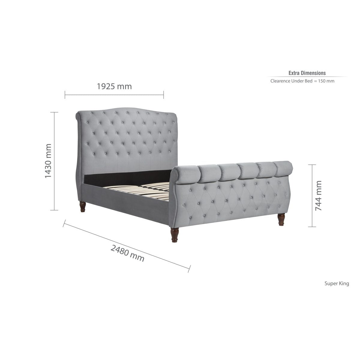 2026 Colorado Bed - Grey