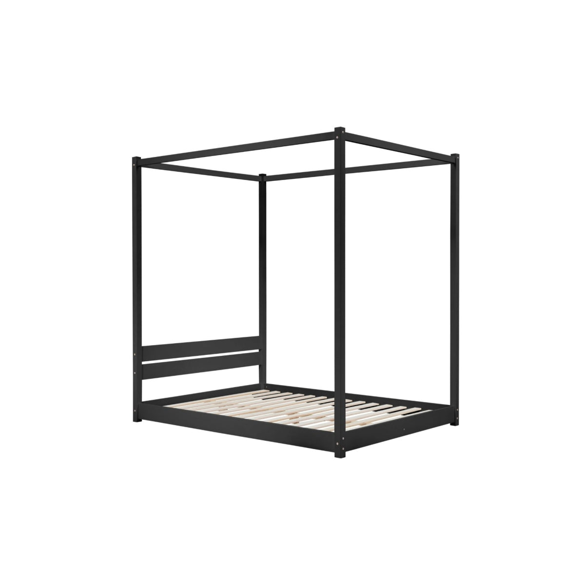 2026  Darwin Four Poster Bed - Black